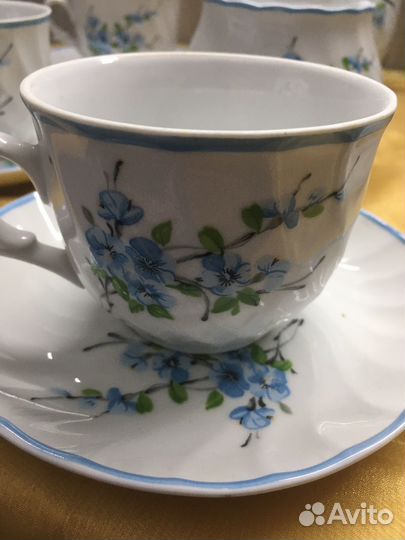 Сервиз винтаж «Незабудка « пр-во Болгария