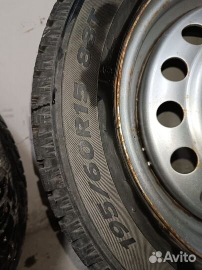 Комплект колес R15 зима