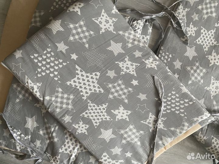 Бортики в кроватку бу