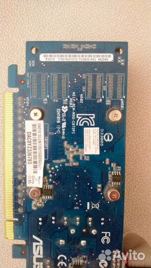 Видеокарта asus GeForce 210 1Гб