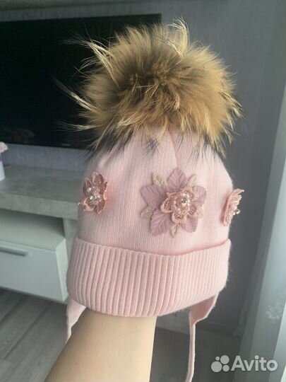 Шапка зимняя для девочки