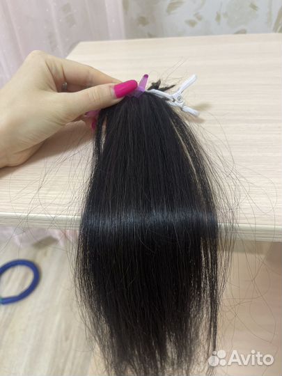 Волосы на загущение, 50 см люкс