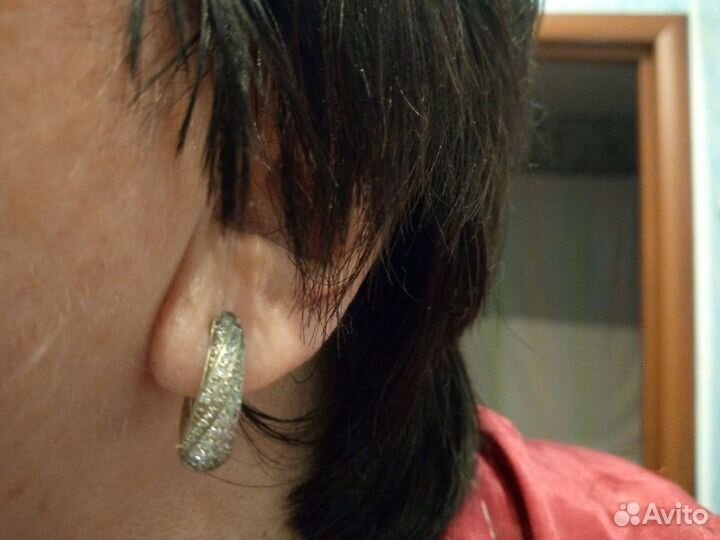 Серебряные серьги