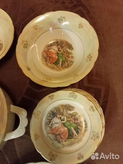 Сервиз столовый Мадонна, гдр 70-х.г