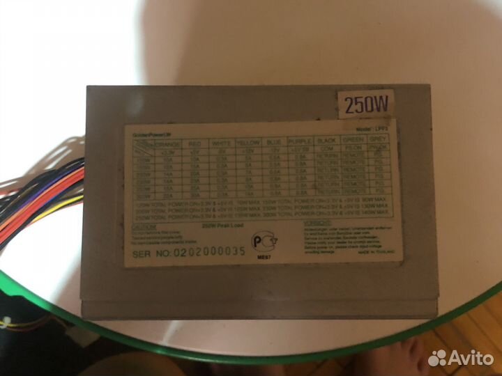 Блок питания 250W LPM2-20 ATX 20pin