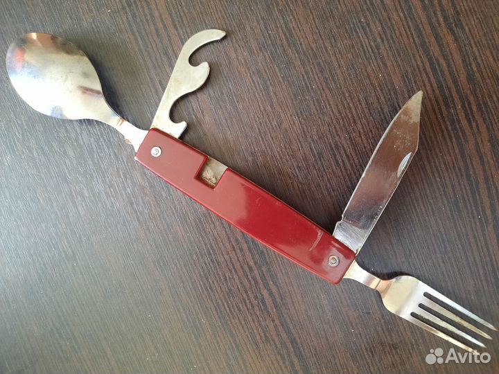 Нож вилка мультитул туристический СССР