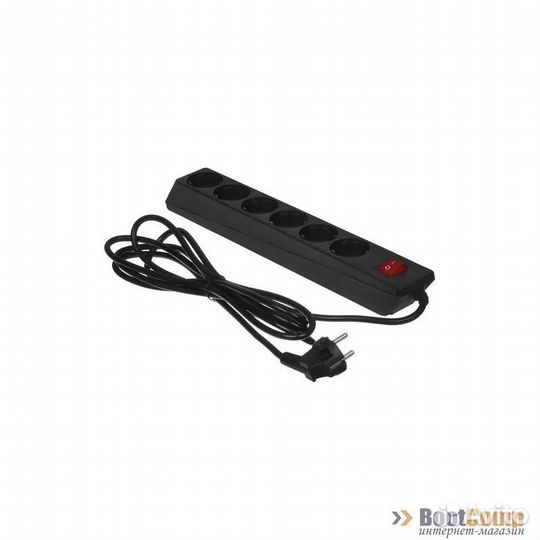 Сетевой фильтр sven Optima SV-021023 3 метра чёрный