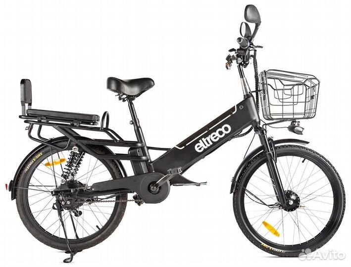 Электровелосипед Велогибрид green city e-alfa new