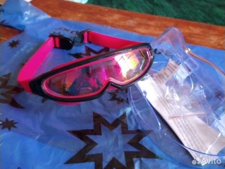 Очки для плавания Guepard 008 Summer time orange