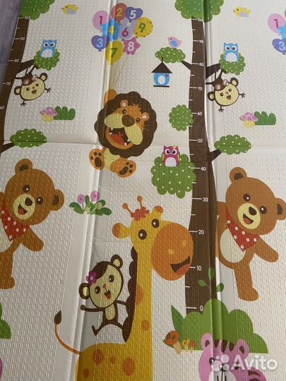 Складной детский коврик