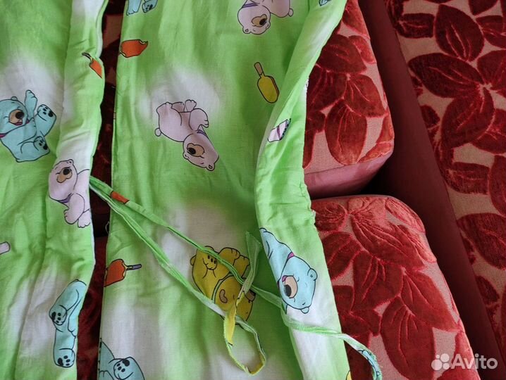 Бортики в детскую кроватку