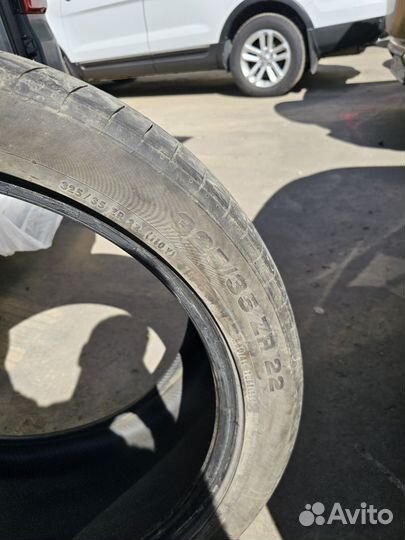 Continental ContiSportContact 5P 285/40 R22 и 325/35 R22