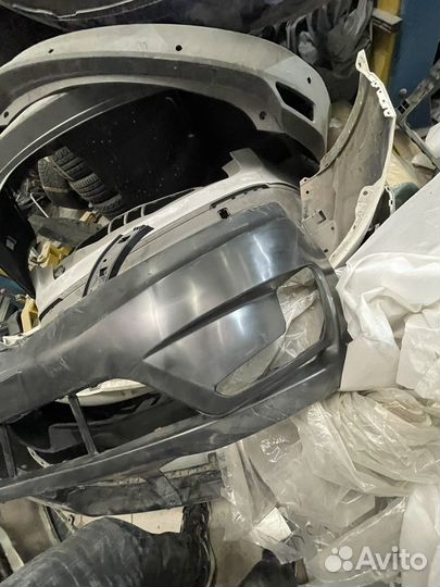 Бампер передний kia rio