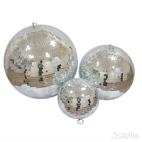Аренда, прокат зеркальных шаров от 20см до 2м