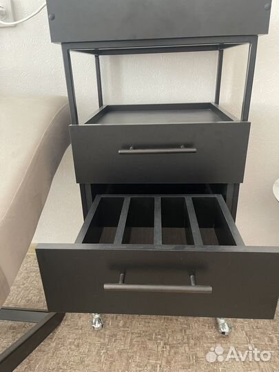 Тележка косметологическая с ящиками