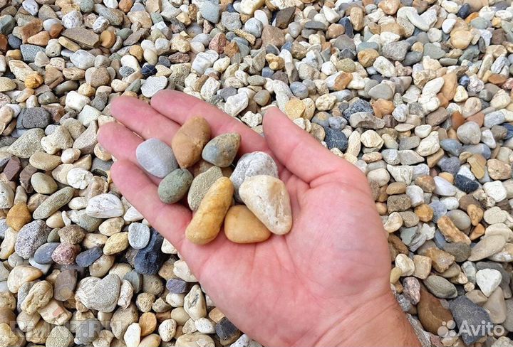 Щебень гравийный под парковку