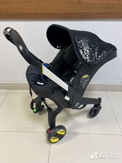 Новая коляска автолюлька 4в1 darex s800 серебр