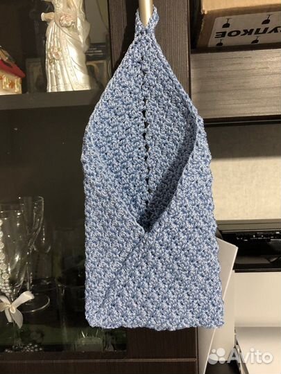 Вязанный конверт на стену