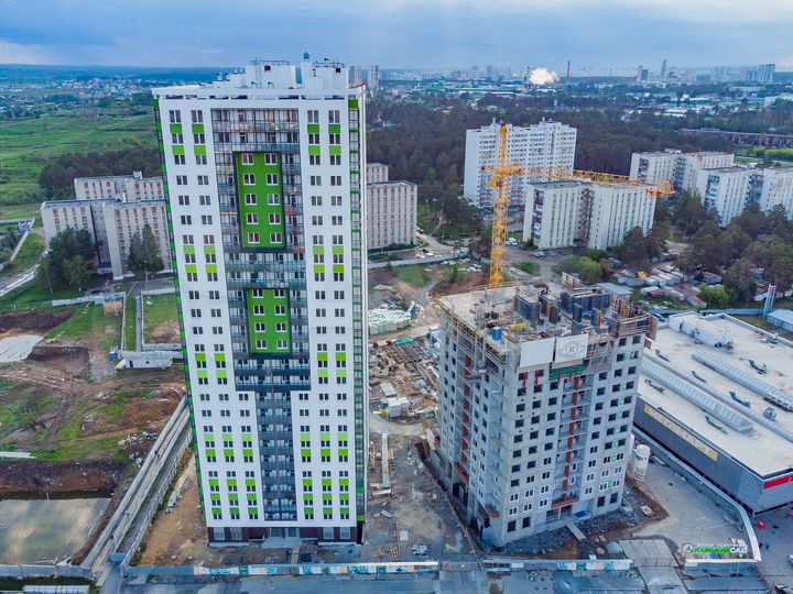 2-к. квартира, 62,1 м², 18/25 эт.