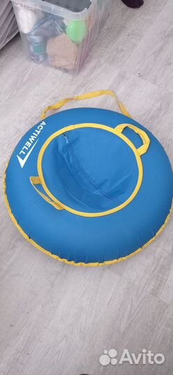 Тюбинг #ватрушка #санки надувные