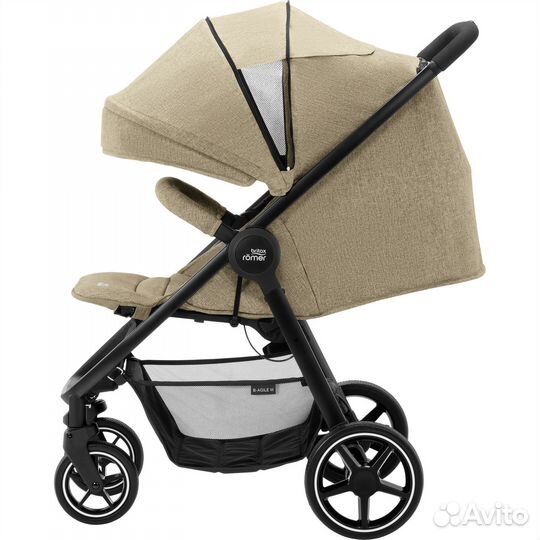 Прогулочная коляска Britax B-Agile M Linen Beige