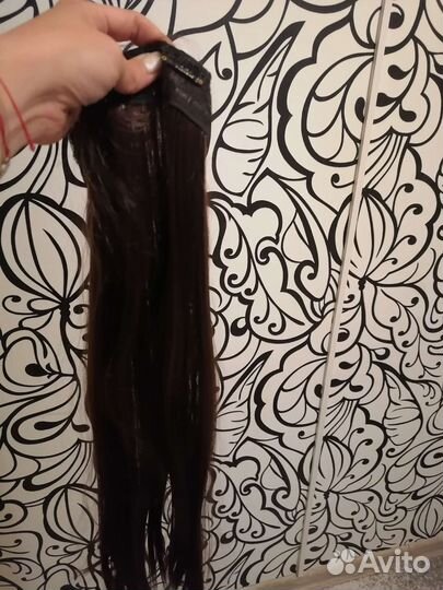 Искусственный шиньон новый