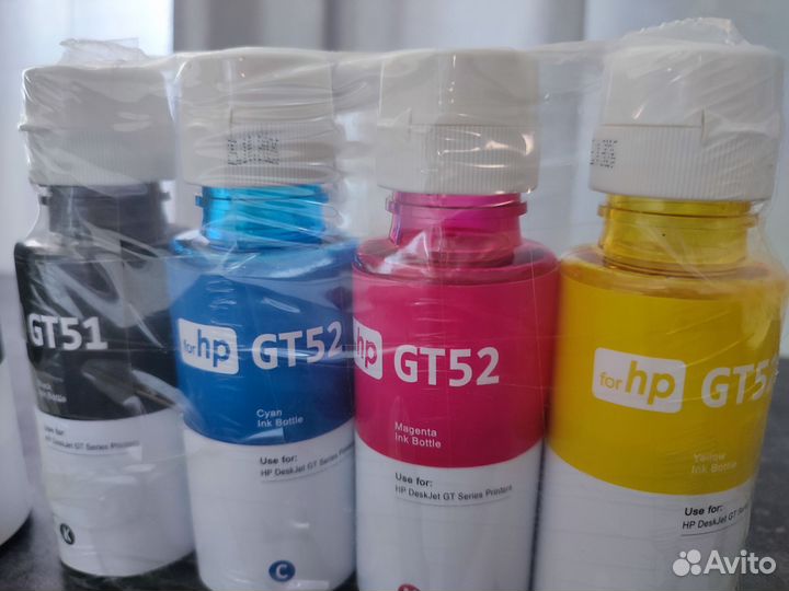 Чернила GT 51 52 краска для принтера hр 4 цвета