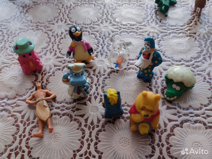 Игрушки из киндера 90х