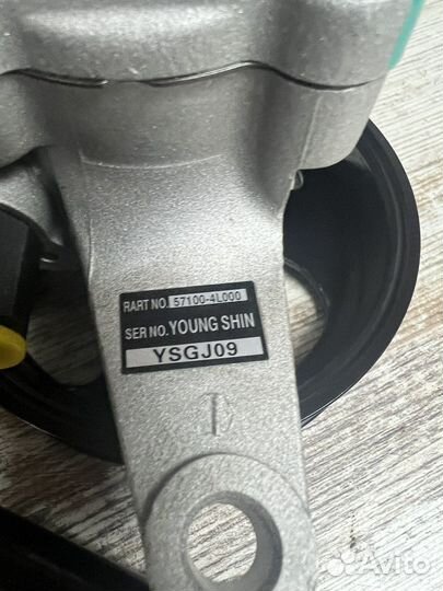 Оригинальный новый насос гур solaris 1 - kia rio 3