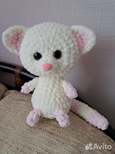 Мягкие игрушки и корзинки из трикотажной пряжи