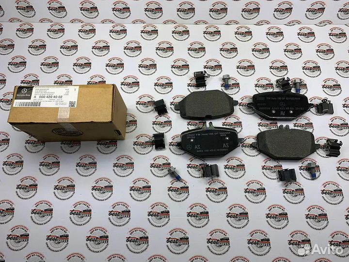 Колодки тормозные задние Mercedes GLE class