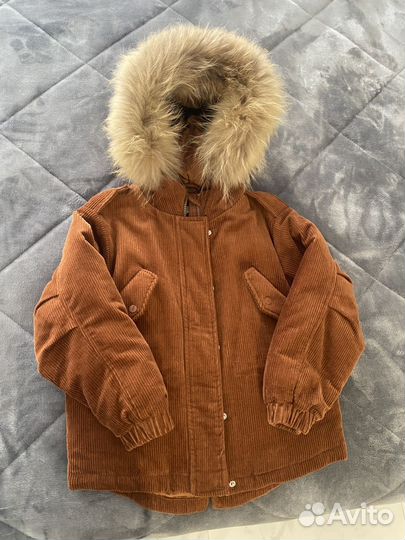 Куртка пуховая новая name IT