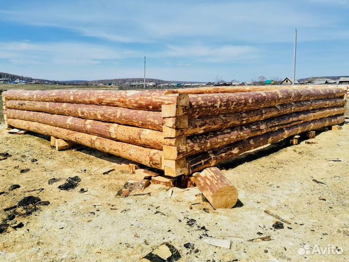 Сруб 6х8 из сосны