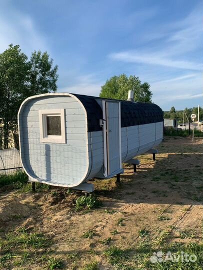 Баня бочка под ключ