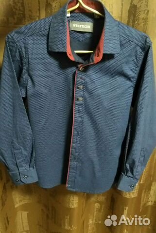 Рубашка на мальчика р 128 134