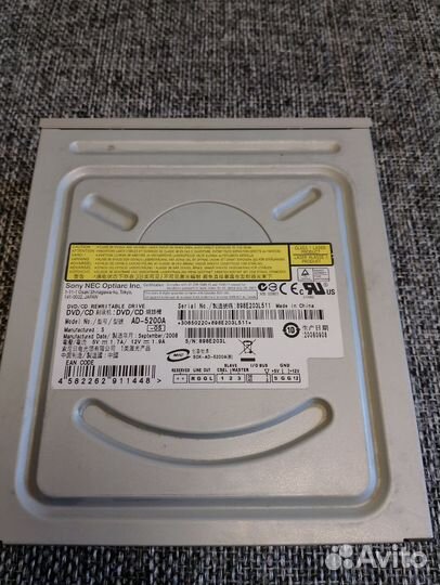Приводы CD-DVD-RW IDE