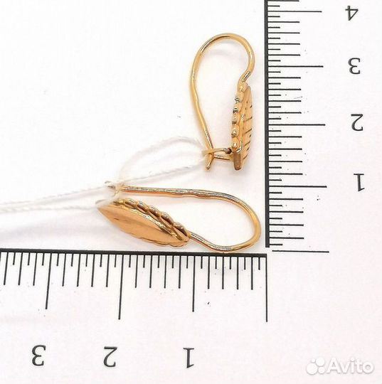 Золотые серьги