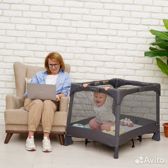 Прокат аренда Манеж кровать 4moms