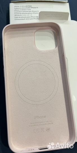 Чехол на iPhone 13 pink