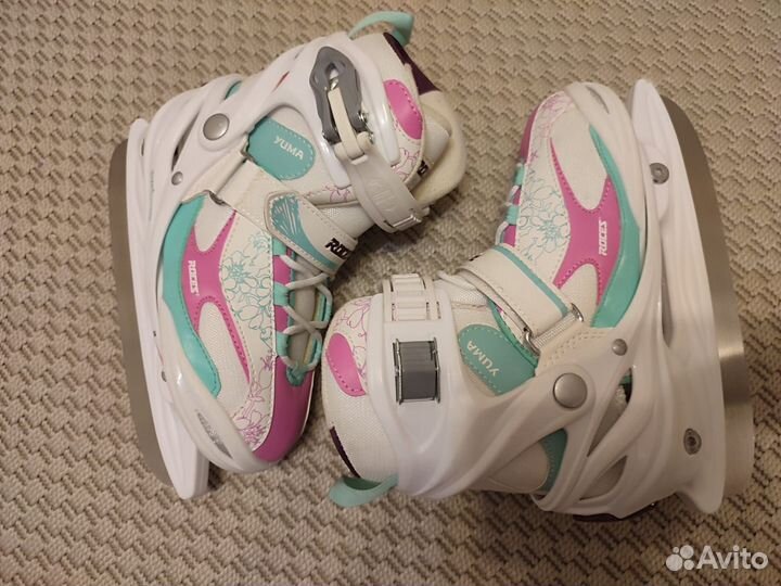 Коньки фигурные детские Roces Yuma р 30-35