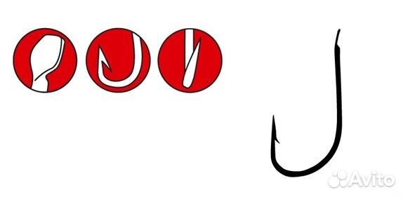 Крючок одинарный Gamakatsu LS-1060N