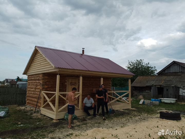 Срубовая баня под ключ