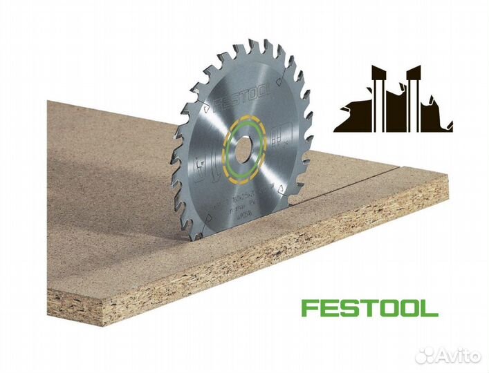 494604 Диск пильный festool 260x2,5x30 W60