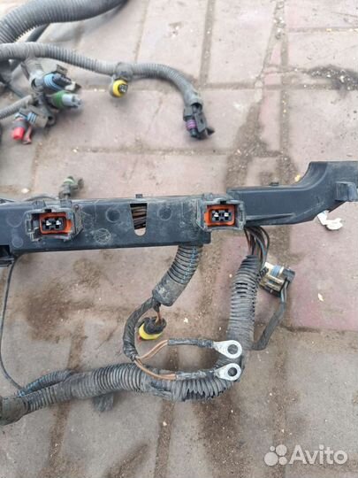 Проводка топливной рампы opel