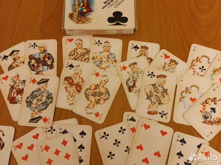 Карты игральные Пасьянсные Сувенирные