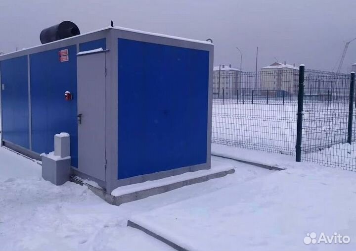 Дизельный генератор Азимут 500кВт в контейнере