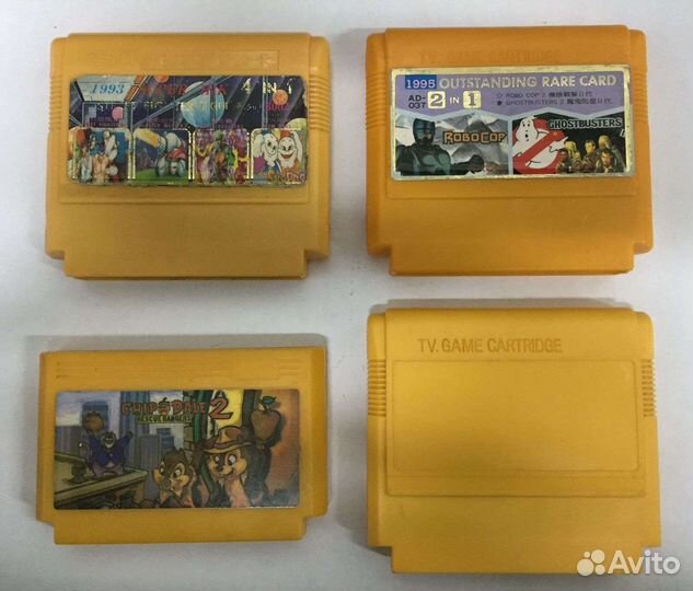 Картриджи dendy tv game