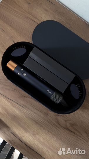 Стайлер dyson airwrap long blue/coper hs05