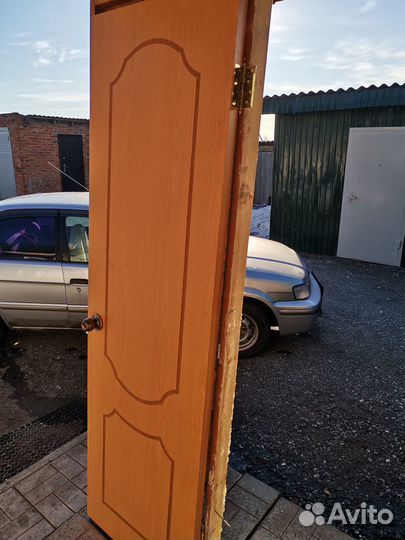 Дверь межкомнатная 600 с коробкой бу