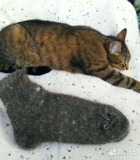 Носки из собачьей шерсти